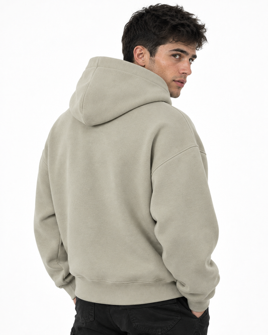 Men's Sculpted Heavyweight Fox Graphic Hoodie
